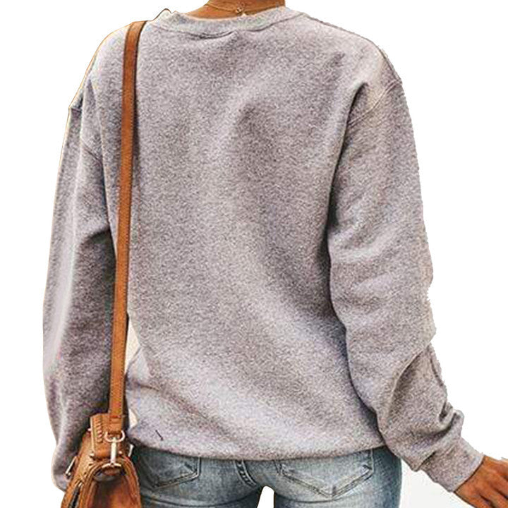 Halloween Pumpkin Print Casual Long Sleeve Hoodie