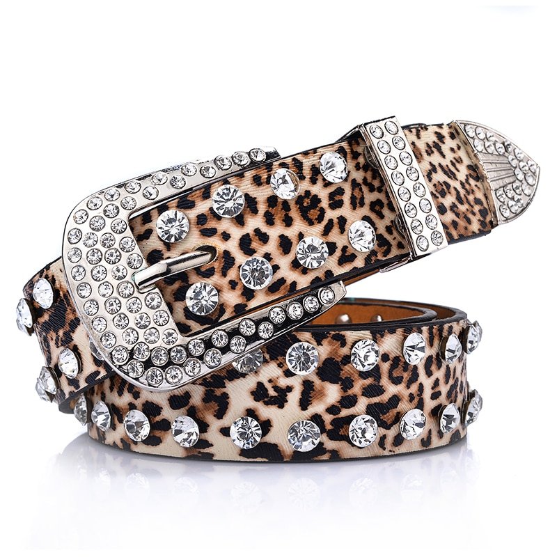 Glamorous Rhinestone Belt for Women