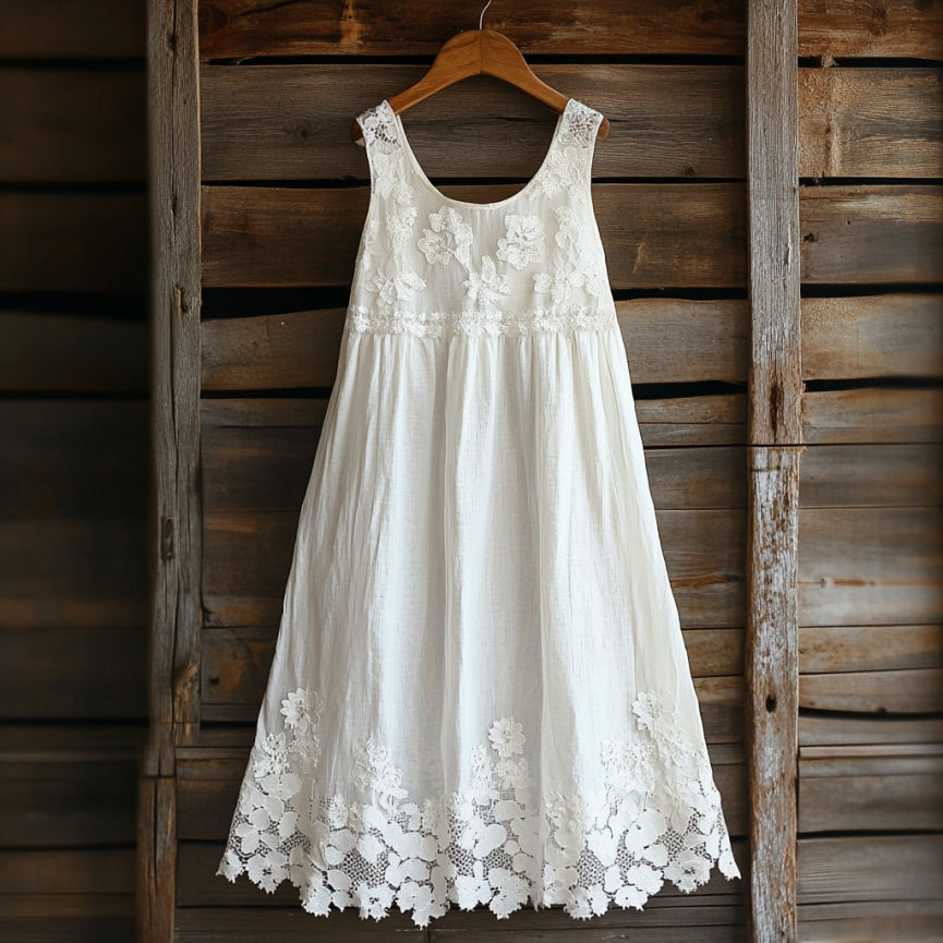 Womens Sleeveless V-neck 3d Printed Dress