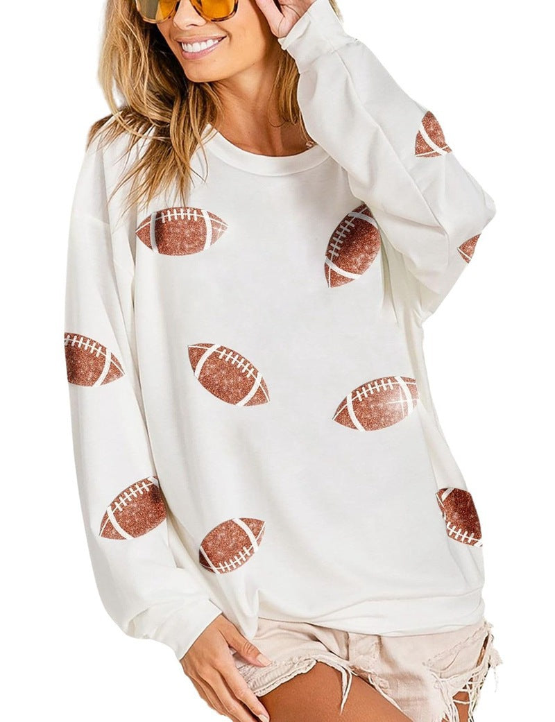 Cozy Women's Casual Rugby Sweater – Stylish Pullover