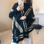 Double Face Warm Scarf for Men & Women