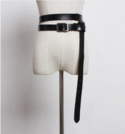 Premium Full-Width Leather Suede Belt