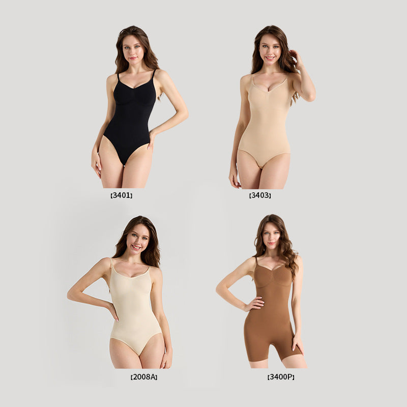 Seamless Body Shaping Camisole Jumpsuit & Hip Lifter