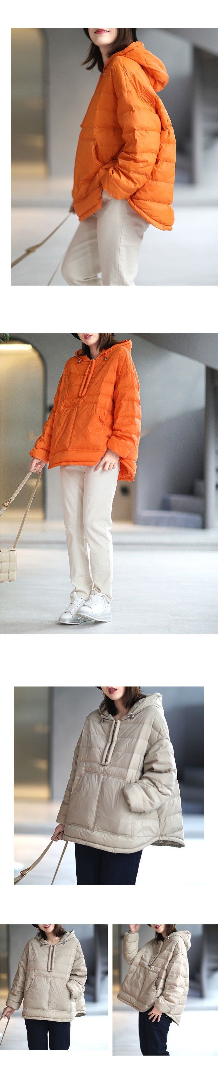 Women's Lightweight Slimming Winter Cotton Coat Hoodie