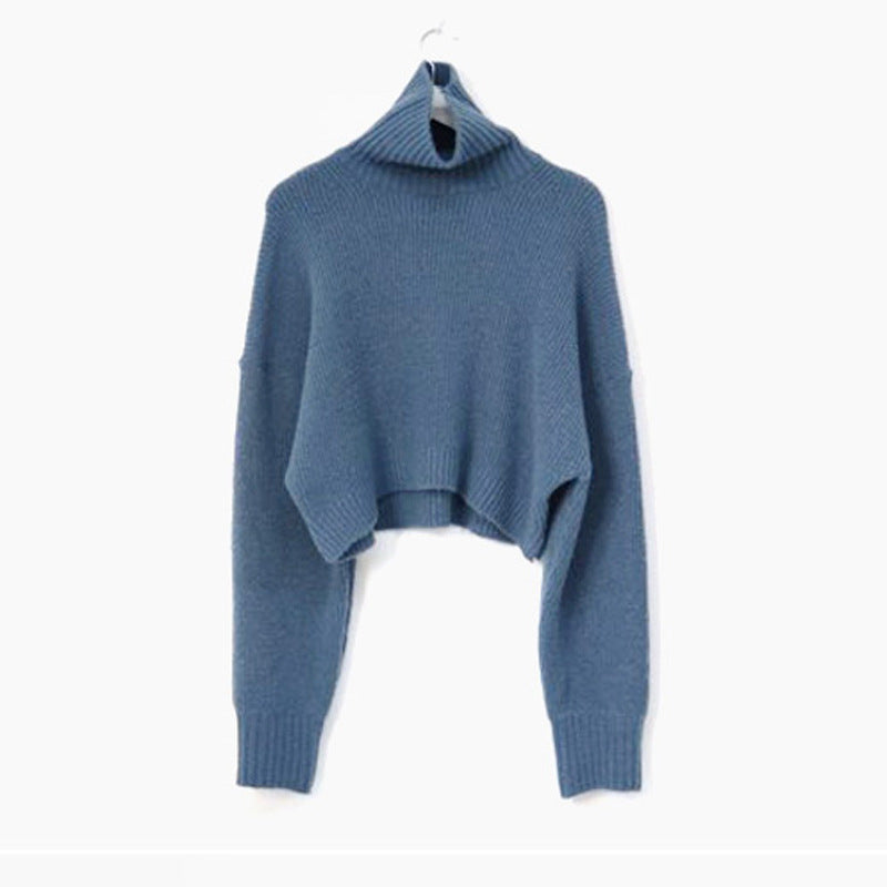 High Neck Thickened Warm and Good Quality Pullover Sweater