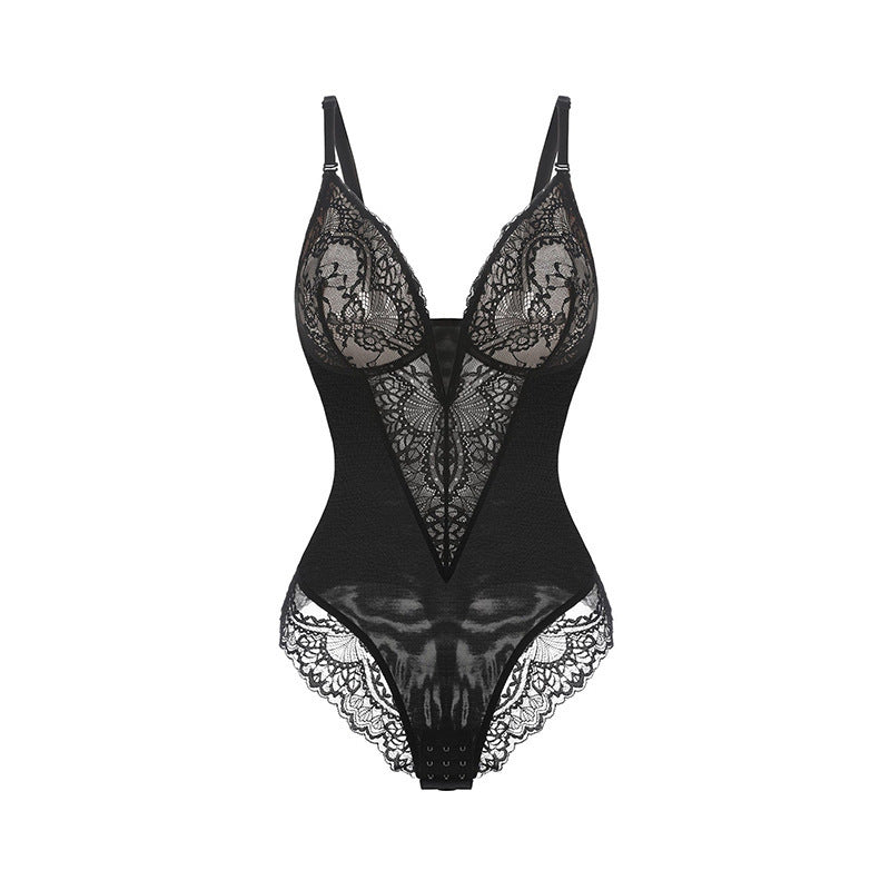 Women's Lace Butt-Lifting Suspender Shapewear