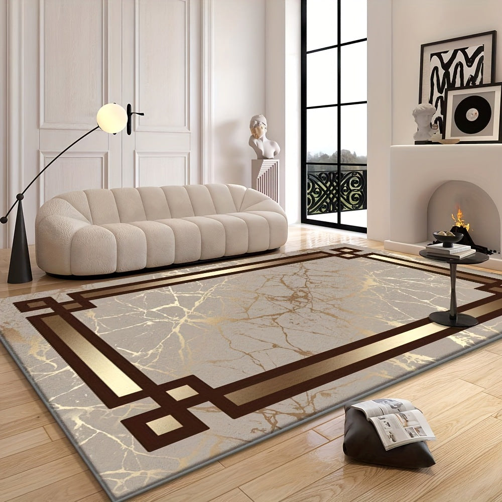 Velvet Dust-proof Door Mat for Hotel Entrances Exuding a Sense of Luxury