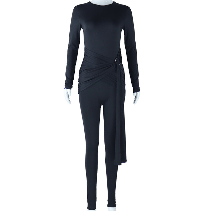 Women's Long Sleeve Fitness Bodysuit