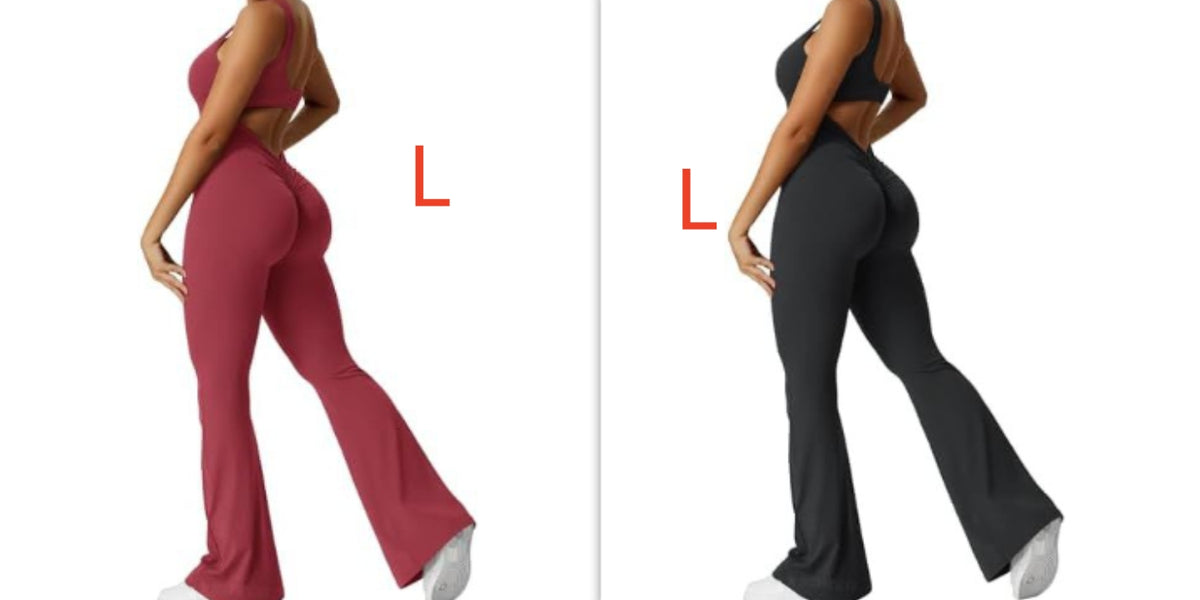 YEOREO Women's Sleeveless Flare Jumpsuit