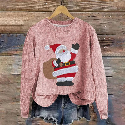 Festive Unisex Ugly Christmas Loose Pullover Sweater