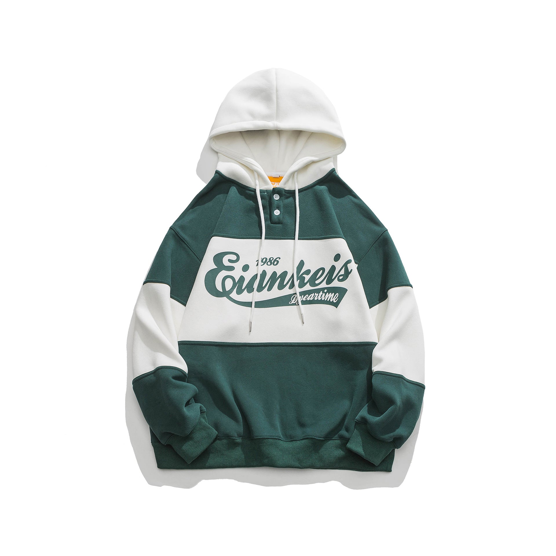 Cozy Fleece Couple's Matching Hooded Sweatshirt