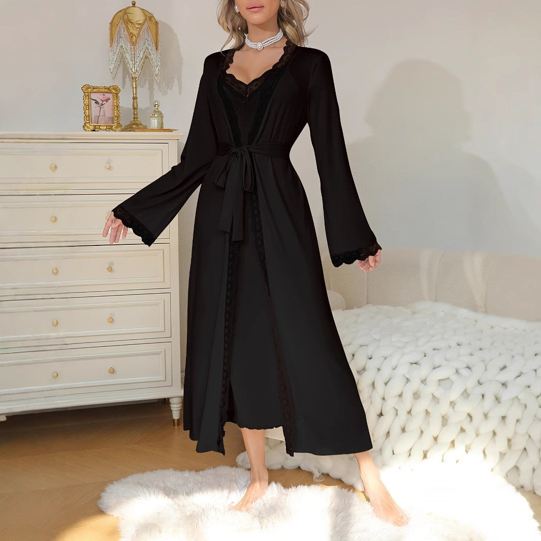 New Womens Thin Pajama Set for Home Wear