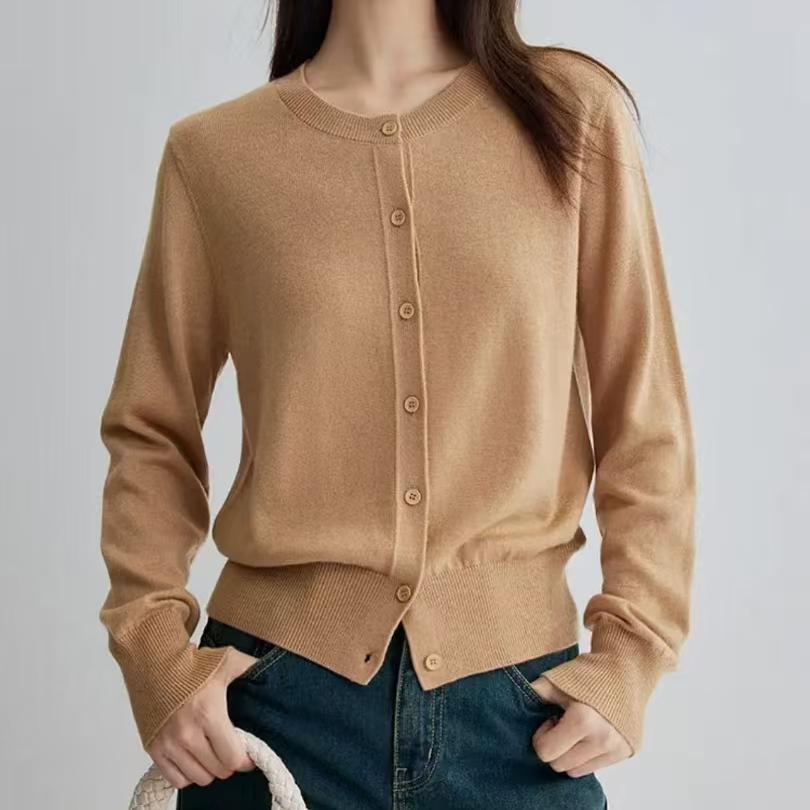 Spring and Autumn Fashion Temperament Wild Thin Bottoming Top for Women