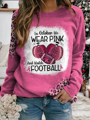 Women's 3D Printed Loose Long Sleeve Pullover Hoodie