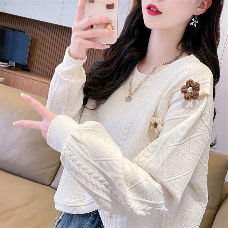 Korean Chic Irregular Loose Top for Effortless Style