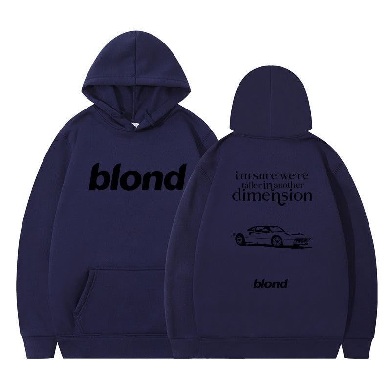 Cozy Fleece Geometric Casual Hoodie