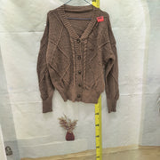 Retro Slimming Cable Knit Loose Sweater