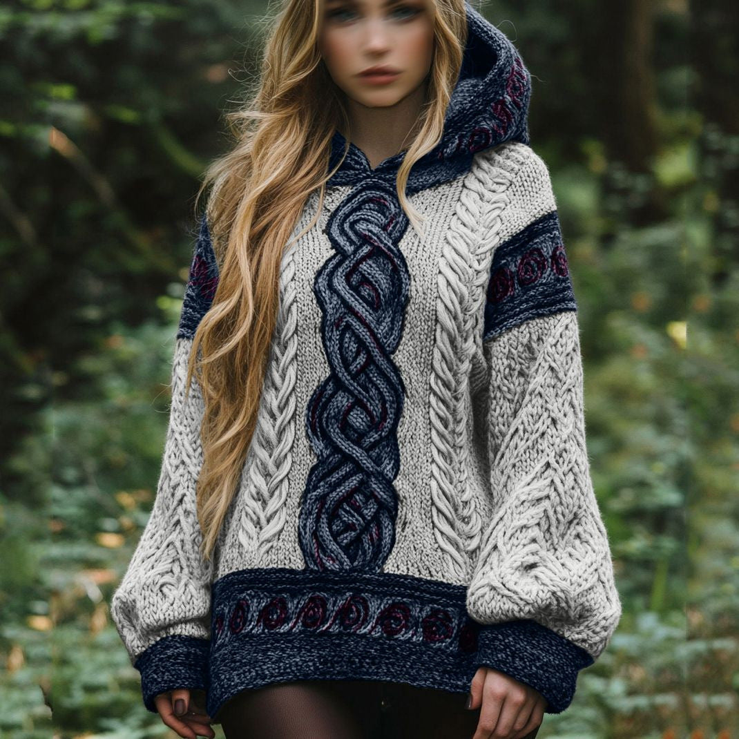 Womens Retro Hoodie with a Personalized Print