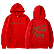 Women's Letter Print Pocket Drawstring Hoodie