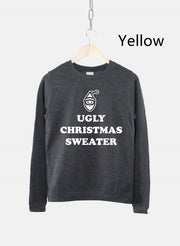 Women's Ugly Christmas Sweater Sweatshirt Bah Humbug Funny