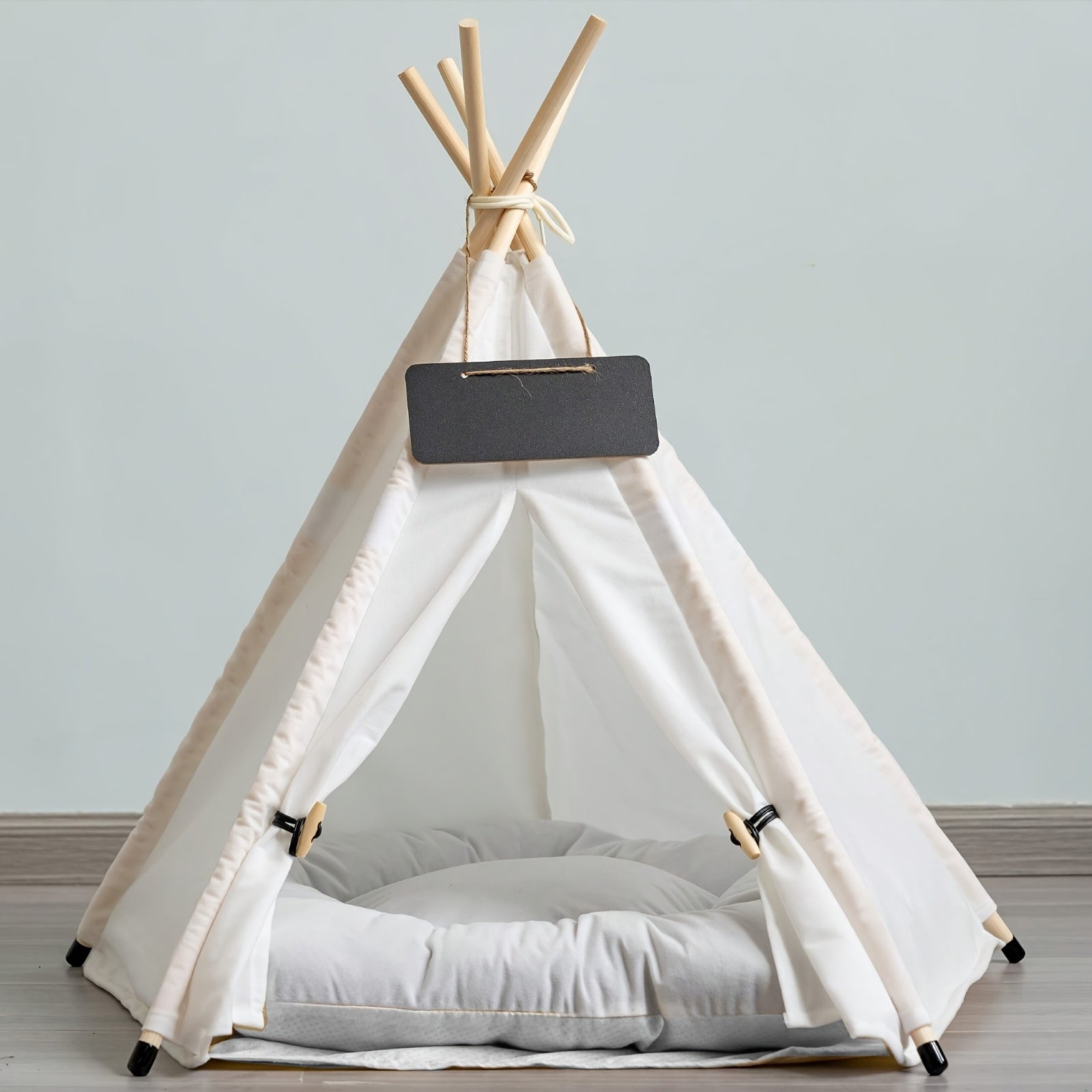 [All-Season Pet Tent Bed] All-Season Pet Tent Bed - Spacious Indoor/Outdoor Dog & Cat House With Easy Setup, Soft Warm Bed For Large Breeds, Modern Tent Design, Portable Flooring For Living Room, P...