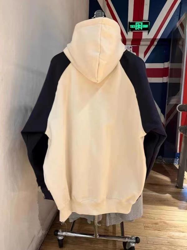 Cozy Colorblock Raglan Zip Hoodie Cardigan