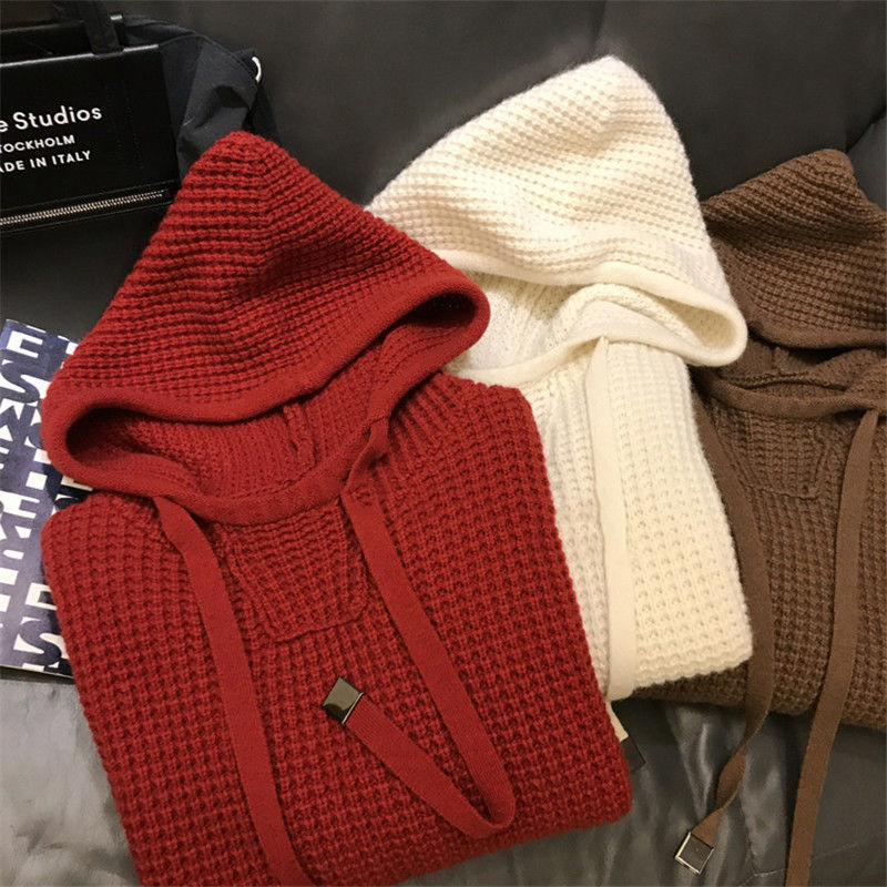 Men's Casual Long-Sleeve Hooded Sweater