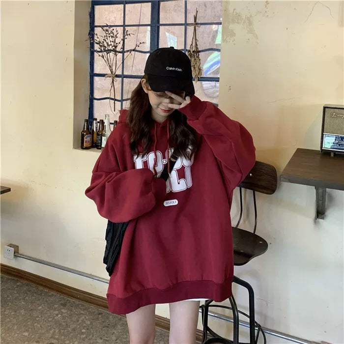 Women's Fleece-Lined Thickened Hooded Jacket