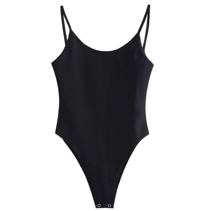 Women's Slim-Fit One-Piece Vest Romper