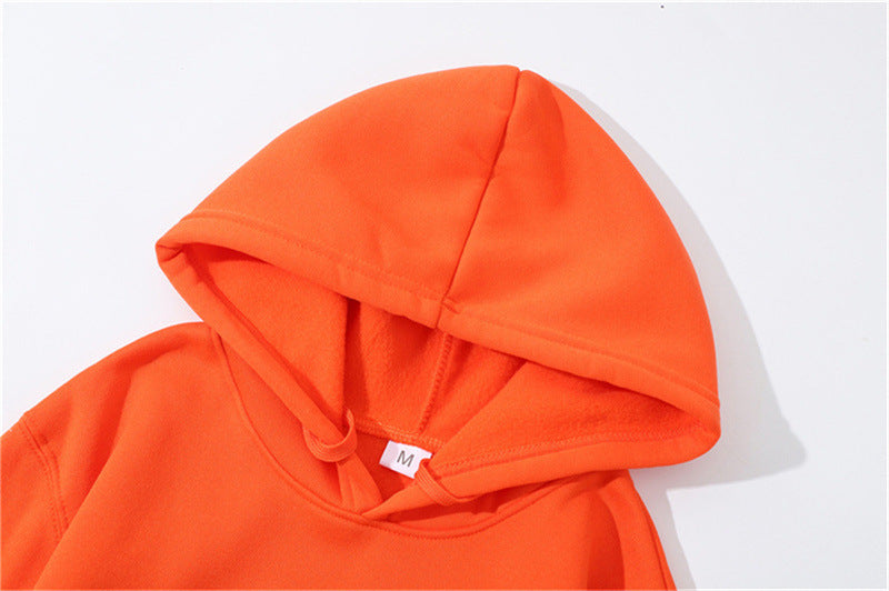 Cozy Cat Print Hooded Sweatshirt for Women