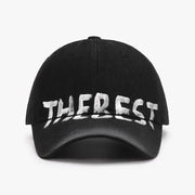 Adjustable Letter Graffiti Baseball Cap