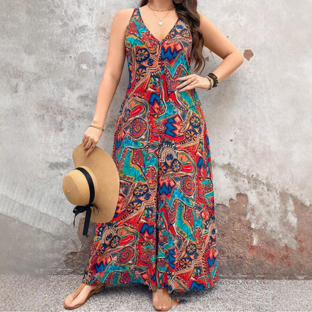 Elegant And Comfortable Womens Summer Jumpsuit