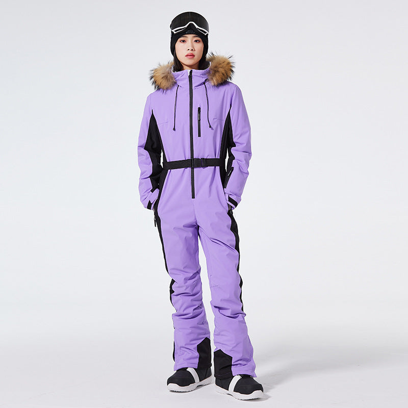 Women's Waterproof Warm Winter Snow Anorak Jacket