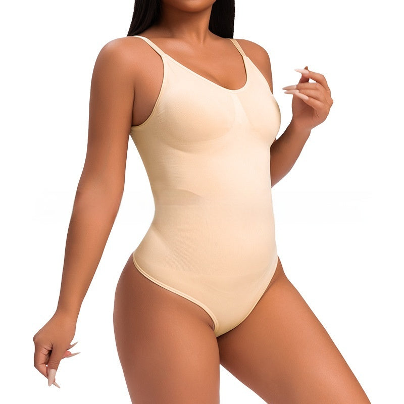 Seamless T-Back Bodybuilding Jumpsuit & Shapewear