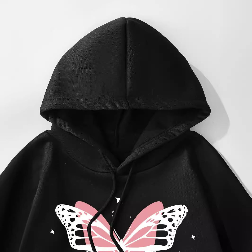 Butterfly Be Yourself Women's Graphic Hoodie
