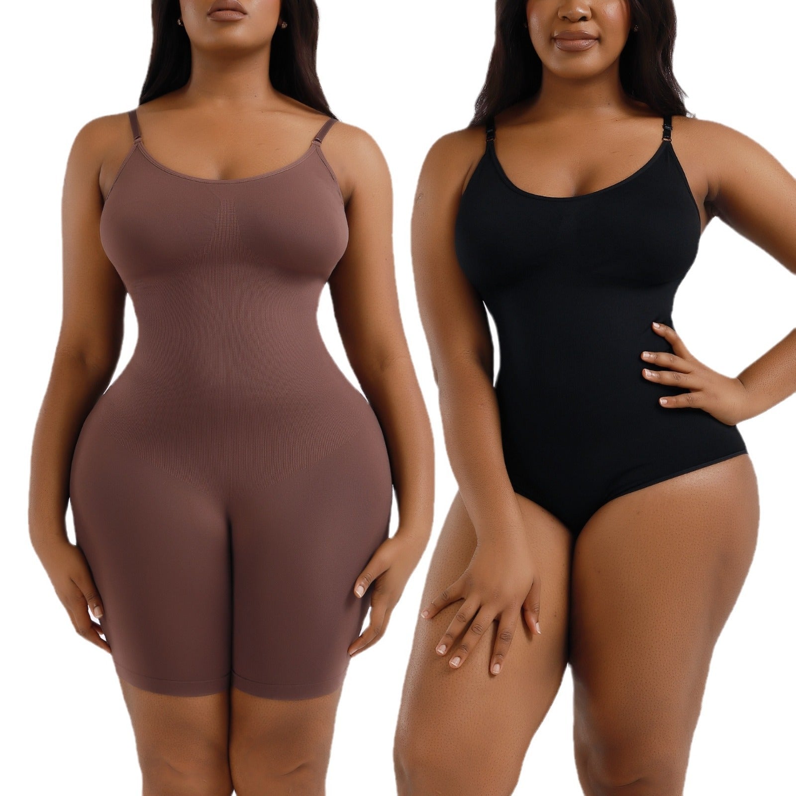 Seamless Plus-Size Postpartum Waist Trainer & Hip Lifter