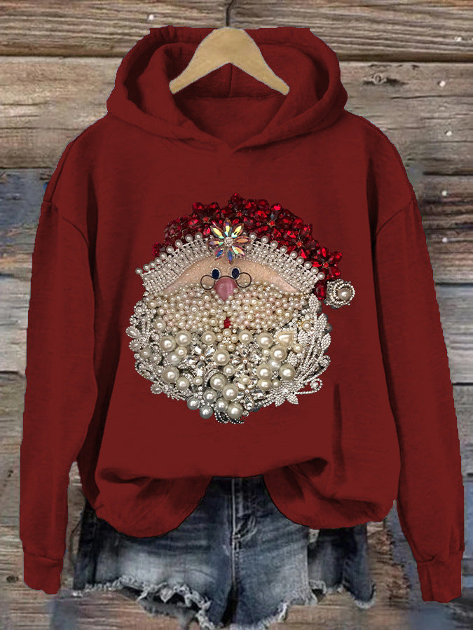 Bold 3D Digital Print Hip Hop Pullover Hoodie