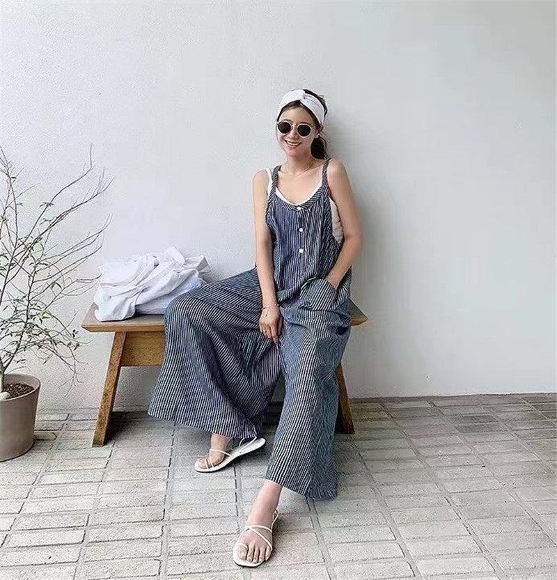 Women's Fashion Casual Jumpsuit Trousers