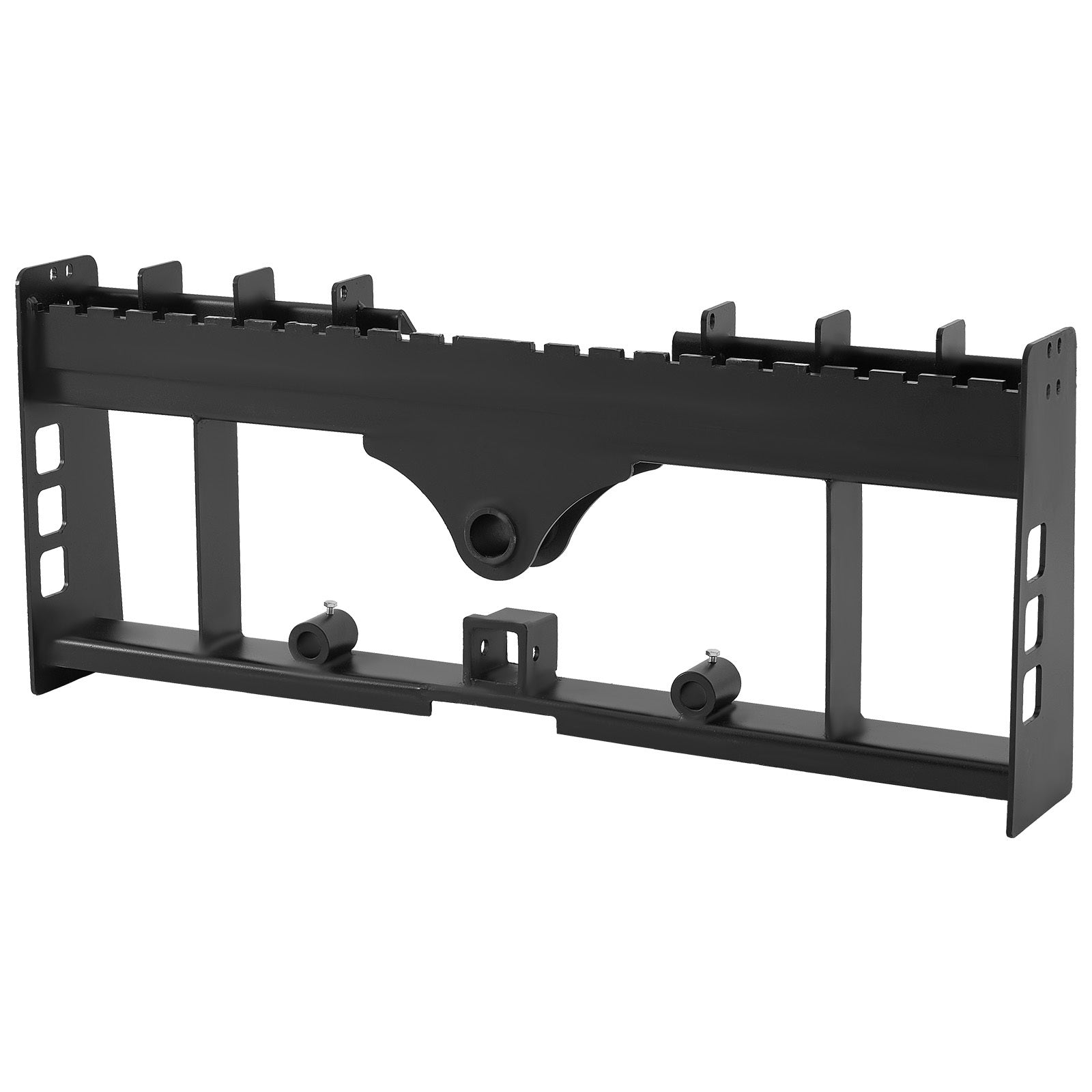 45‑Inch Skid‑Steer Pallet Frame with Hitch Receiver and Spear Sleeves