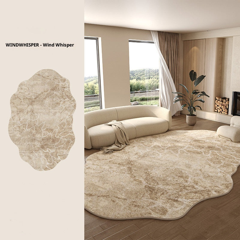 Minimalist Light Luxury Stain-Resistant Rug - Non-Slip, Easy Clean for Living Room