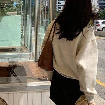 Plus Size Lightweight Loose Hooded Casual Sweater