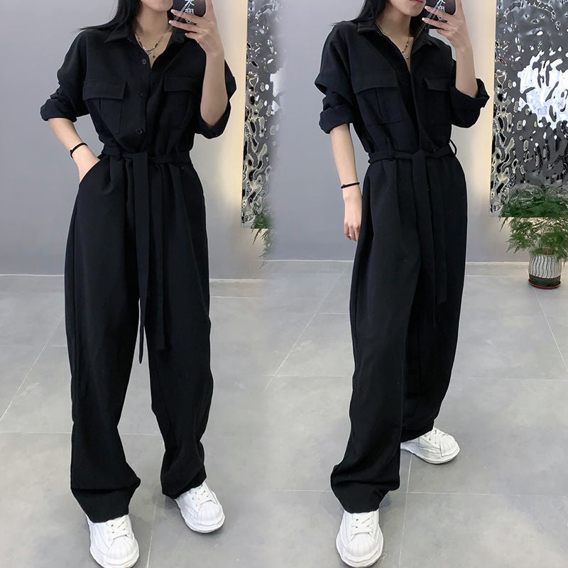 Fashion Loose And Handsome Fried Street One-piece Tide