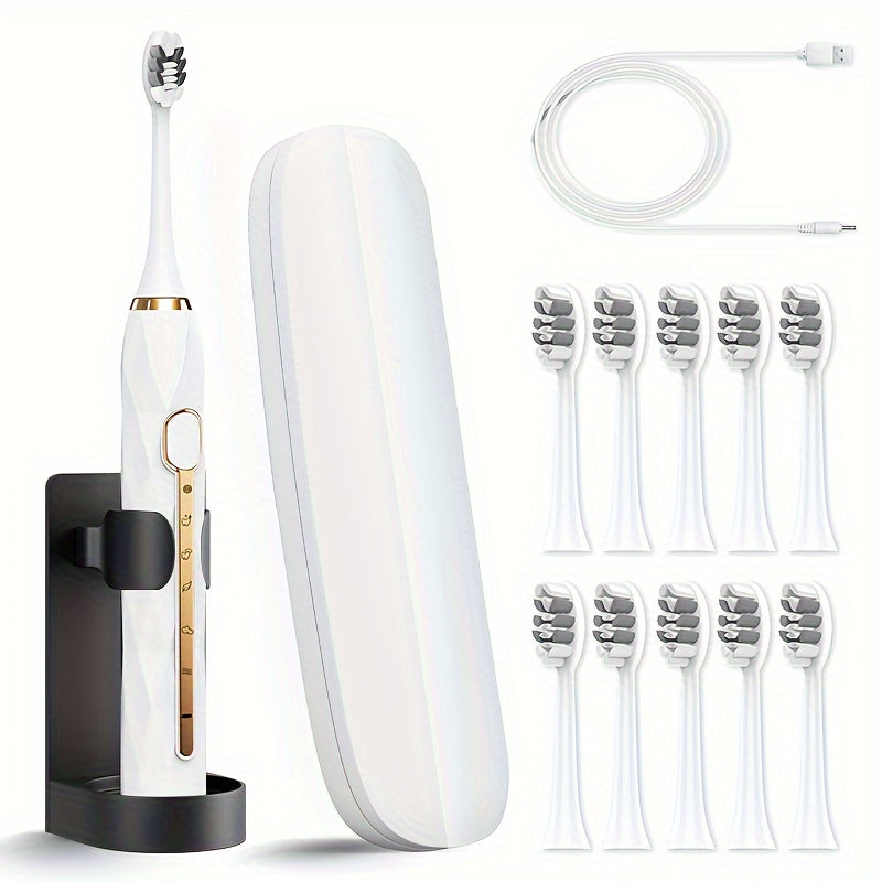 USB Rechargeable Acoustic Electric Toothbrush for Couples