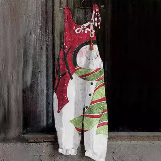 European And American Summer Suspenders Printing