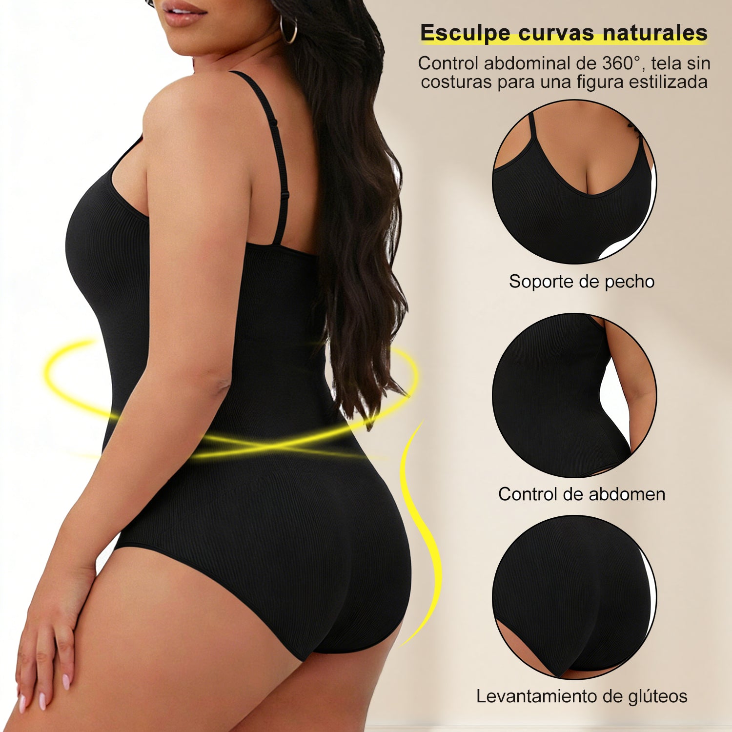 Women's Waist Trainer Tummy Control Bodysuit Shapewear