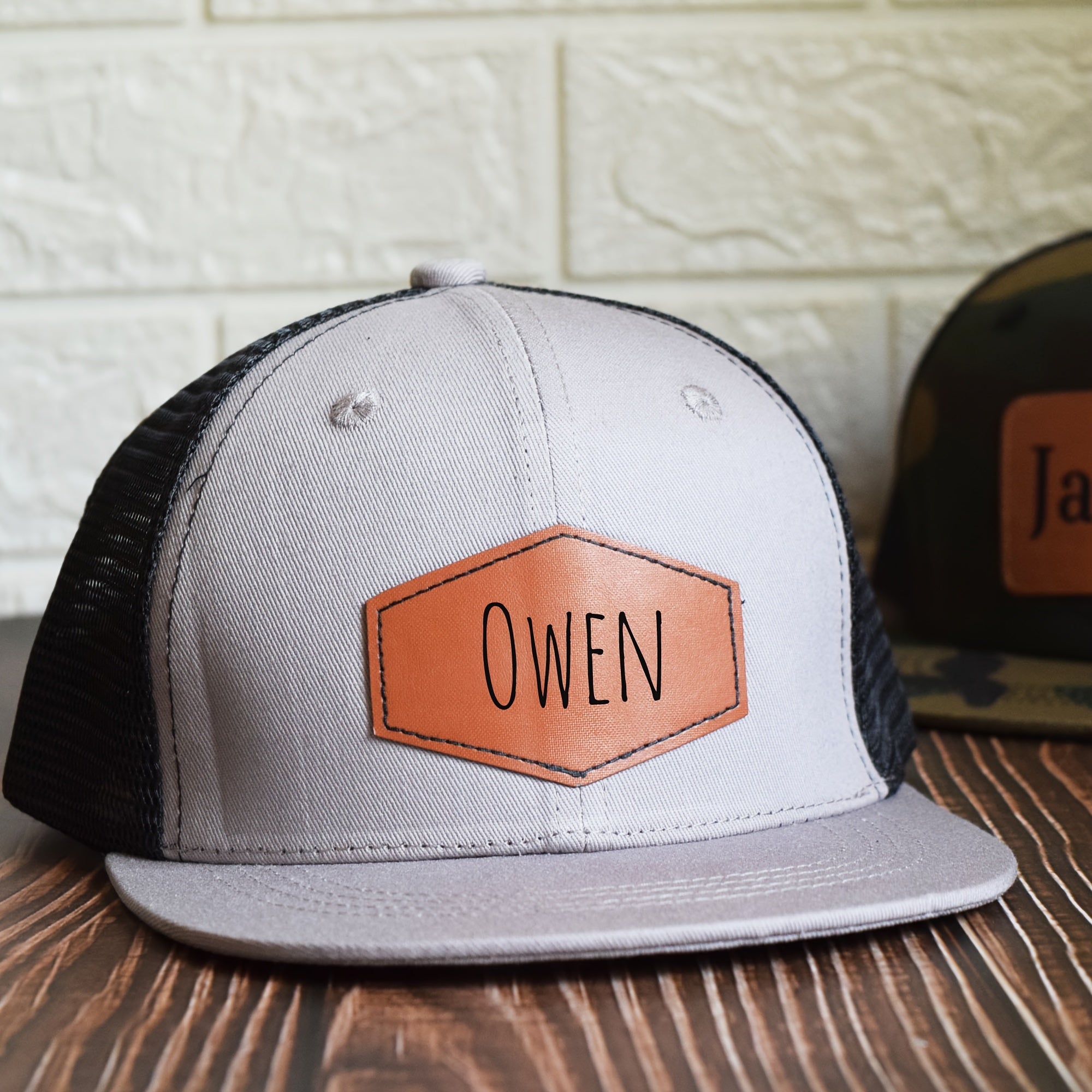 Custom Kids' Caps in Breathable Fabric