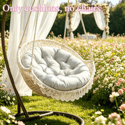 Hanging Basket Chair Cushion, Thickened Rope Swing Chair Pad, All-Season Lazy Hanging Chair Cushion, Special for Courtyard Garden Balcony, Home Leisure Chair Pad, Summer Outdoor