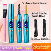 Portable Electric Eyelash Curler with 3 Temperature Settings