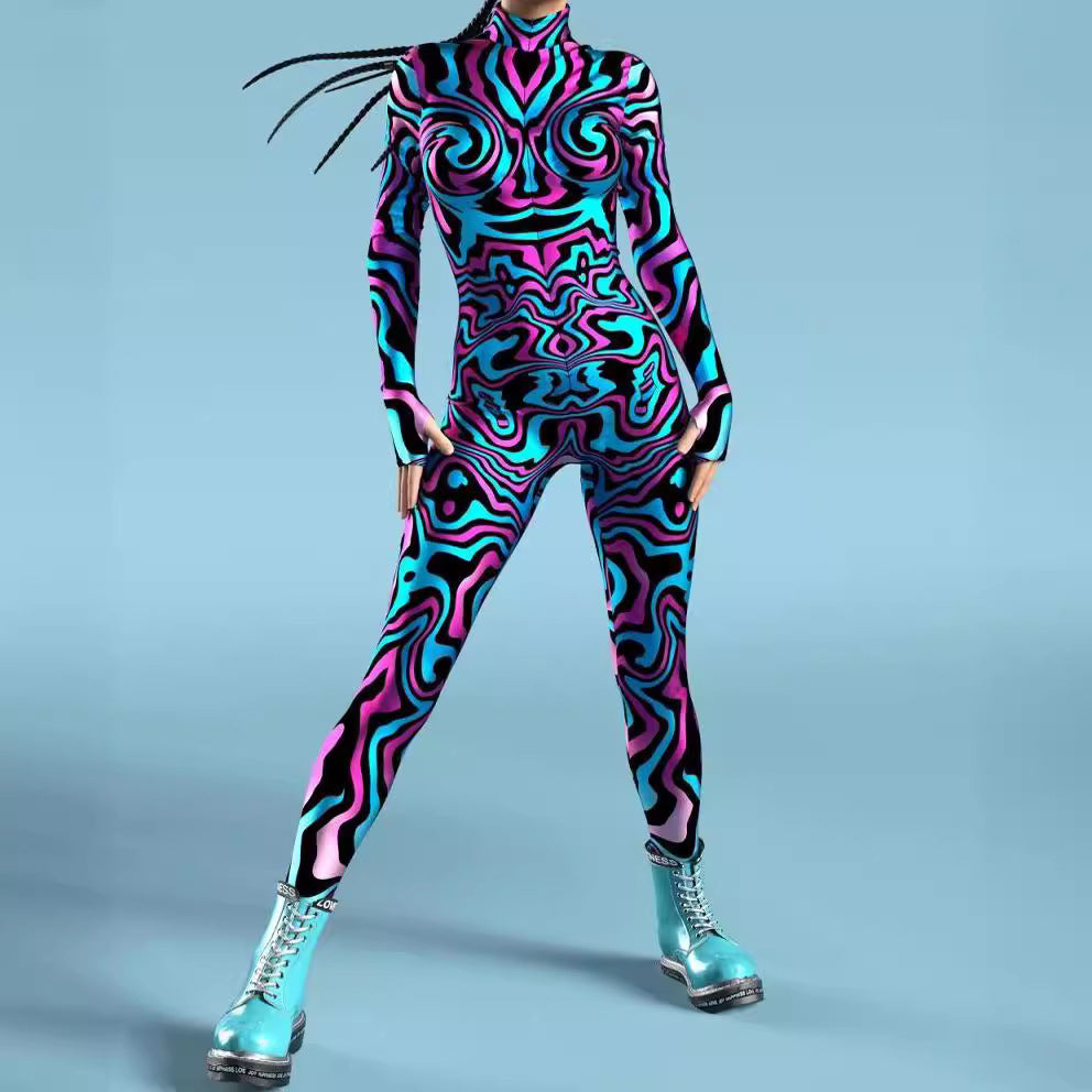 3D Printed Halloween Cosplay Tights & Costumes