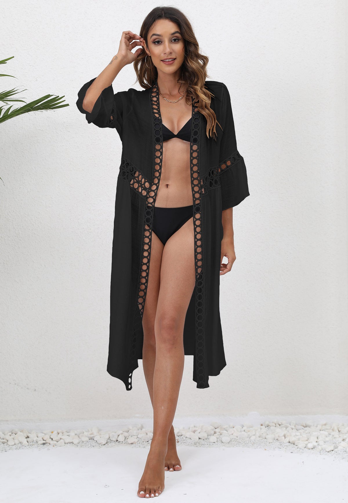 Women's Lace Sun Protection Beach Cardigan